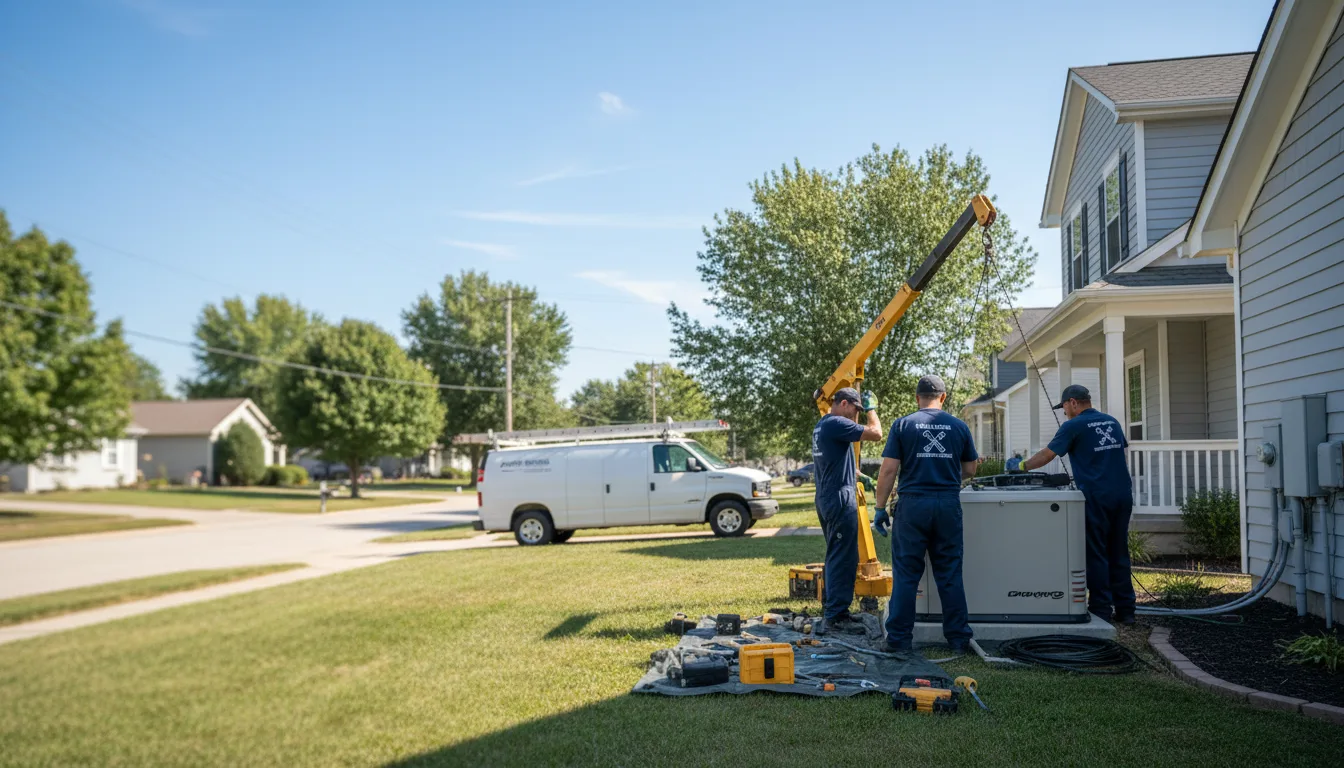 Generator Installation in Andover, IL near me